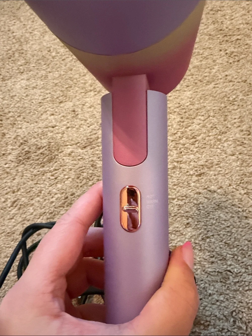 CHI Vibes Pink Gradient Travel Hair Dryer